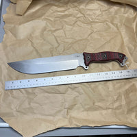 BUSSE Anorexic Fusion Battle Mistress Stonewashed withred/black g10 handles