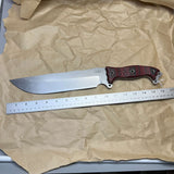 BUSSE Anorexic Fusion Battle Mistress Stonewashed withred/black g10 handles