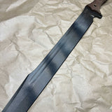 BUSSE F16 sword shadow camo coating with tan canvas handles