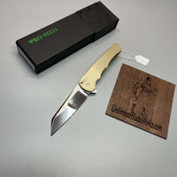 Protech Malibu Hand Ground Compound Grind Hi Polish