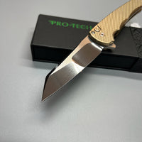Protech Malibu Hand Ground Compound Grind Hi Polish