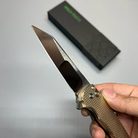 Protech Malibu Hand Ground Compound Grind Hi Polish