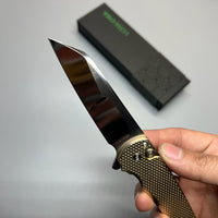 Protech Malibu Hand Ground Compound Grind Hi Polish