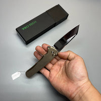 Protech Malibu Hand Ground Compound Grind Hi Polish