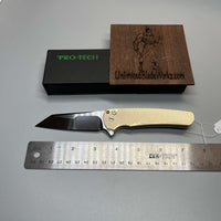 Protech Malibu Hand Ground Compound Grind Hi Polish