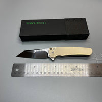 Protech Malibu Hand Ground Compound Grind Hi Polish