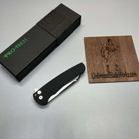 Protech Malibu Hand Hi Polish Black textured