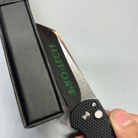Protech Malibu Hand Hi Polish Black textured