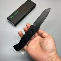 Pro-Tech Emerson CQC-7 Tanto Automatic Knife Operator (3.25" Black)