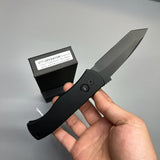Pro-Tech Emerson CQC-7 Tanto Automatic Knife Operator (3.25" Black)