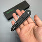 Newport Tuxedo AUTO Folding Knife 3" S35VN Black DLC Plain Blade by Pro-Tech