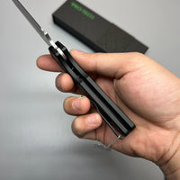 Strider + Pro-Tech PT Automatic Knife Black (2.75" Stonewash Magnacut)
