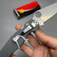 Spyderco C81GPDGY2 Paramilitary 2 Folding Knife 3.47" Maxamet Satin Blade, Dark Gray G10 Handles