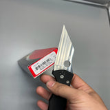 Spyderco Yojimbo 2 Folding Knife 3.2" S30V Satin Plain Blade, Black G10 Handles - C85GP2