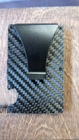 Carbon Fiber Money clip card wallet