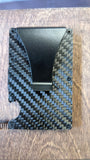 Carbon Fiber Money clip card wallet