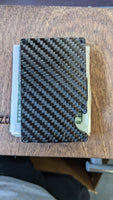 Carbon Fiber Money clip card wallet