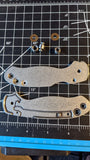 Titanium Spyderco Paramilitary 3 Lightweight Scales