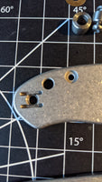 Titanium Spyderco Paramilitary 3 Lightweight Scales