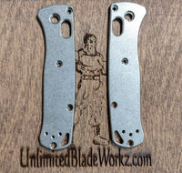 Titanium Benchmade Mini-Bugout Scales  533 Ambidextrous