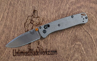 Titanium Benchmade Mini Bugout 533