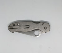 Titanium Spyderco Paramilitary 3 Lightweight Scales