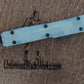 Microtech UTX-85 D/E OTF Automatic Knife Natural G-10 Jade (3.125" Black)