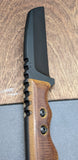 A2D EDC Wharnfkiffe 3V Seax Chisel DLC Fixed