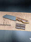 A2D EDC Wharnfkiffe 3V Seax Chisel DLC Fixed