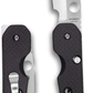Spyderco Smock Folding Knife 3.45" S30V Satin Plain Blade, Carbon Fiber/G10 Laminate Handles - C240CFP