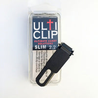 ULTICLIP Slim 2.2 Fixed Blade Clip for Belt-Less Carry - 245-DSLIM22
