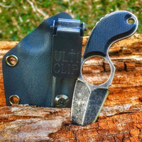 ULTICLIP Slim 2.2 Fixed Blade Clip for Belt-Less Carry - 245-DSLIM22