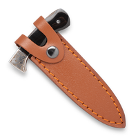 BLACK BONE ADJUSTABLE FOLDING PUSH DAGGER